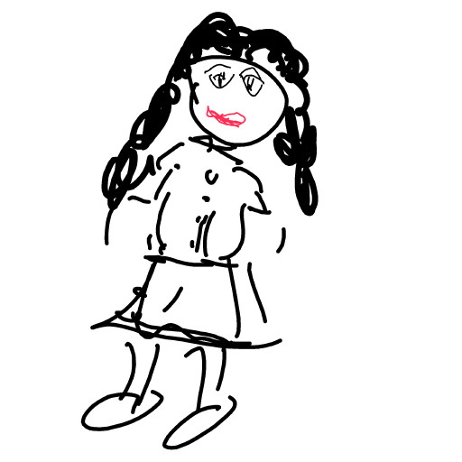 Annabelle drawing by Shew