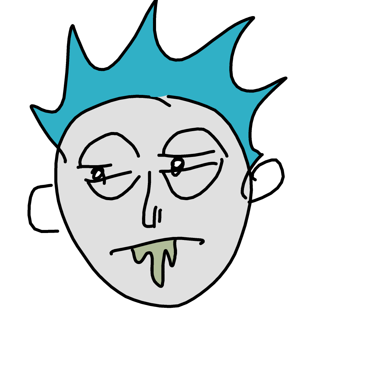 Mad Scientist drawing by chloster