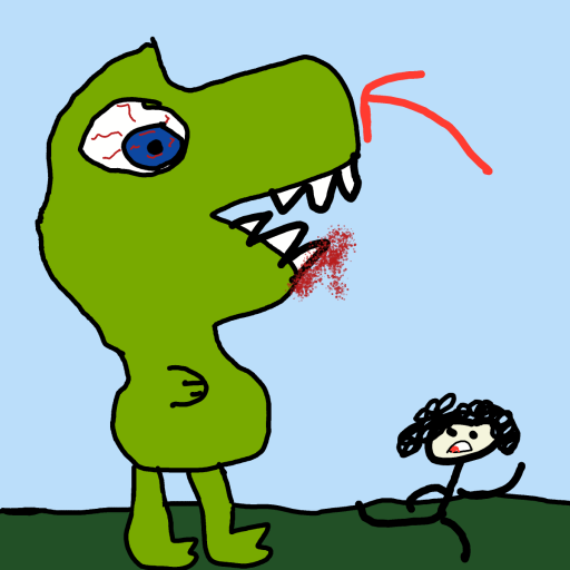 T-Rex drawing by ismael