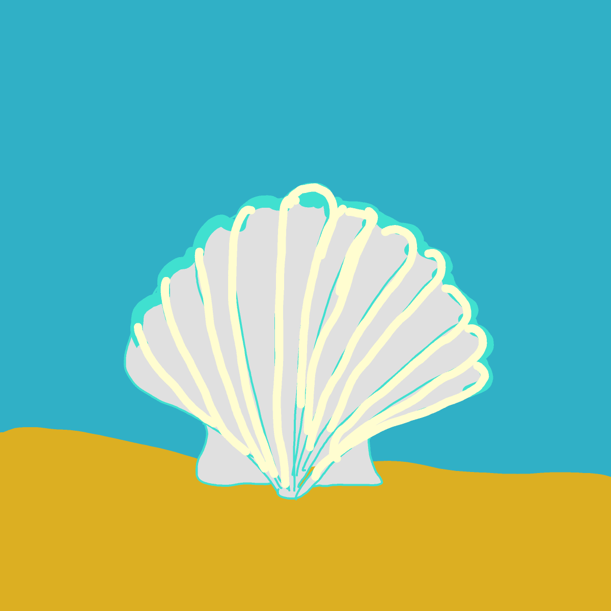Shell drawing by mjolnirbear
