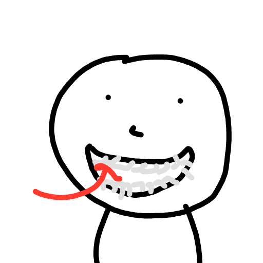 Teeth drawing by WonorCisdom
