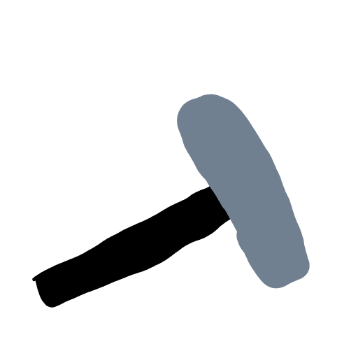 Hammer drawing by magic-vivid-guru