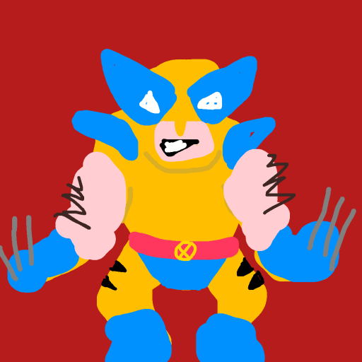 Wolverine drawing by knoxy