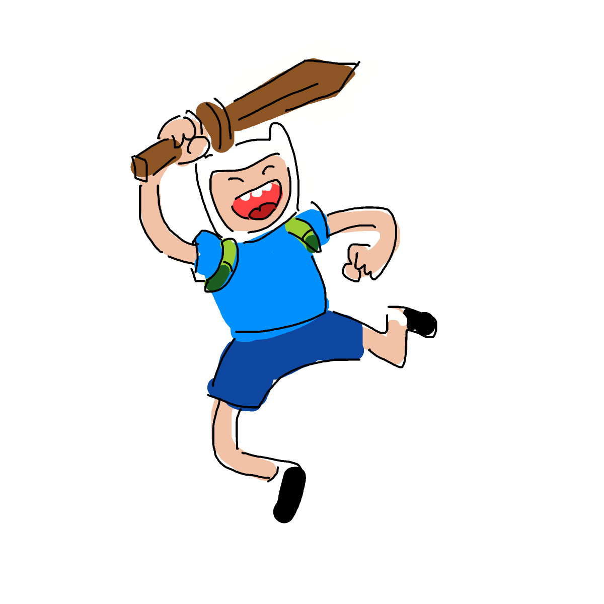 Finn drawing by koko_b_where
