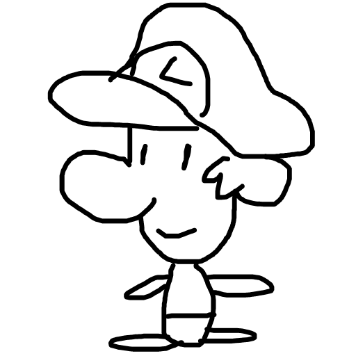 Baby Luigi drawing by kboyce