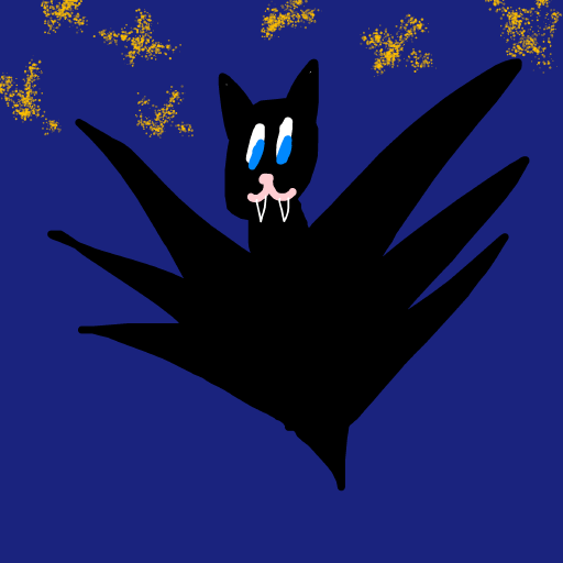 Bat drawing by red-ink-mind