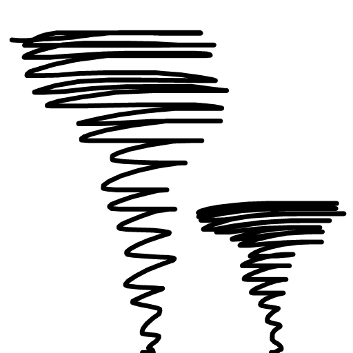 Tornado drawing by mikestam195