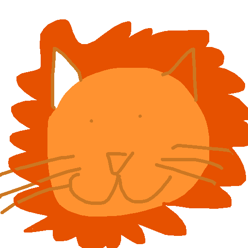 Lion drawing by grou